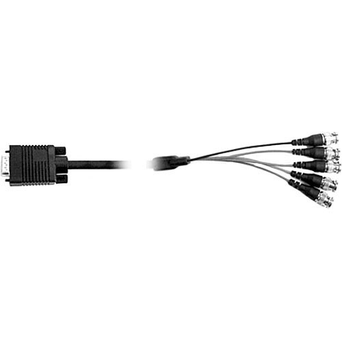 Hosa Technology RGB-503 Breakout Cable HDB15 Male to BNC Male x5 - 3' (0.91 m)