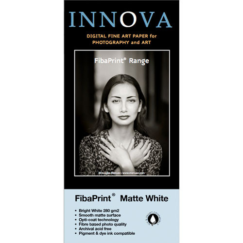 Innova FibaPrint White Matte (17" x 50' Roll)