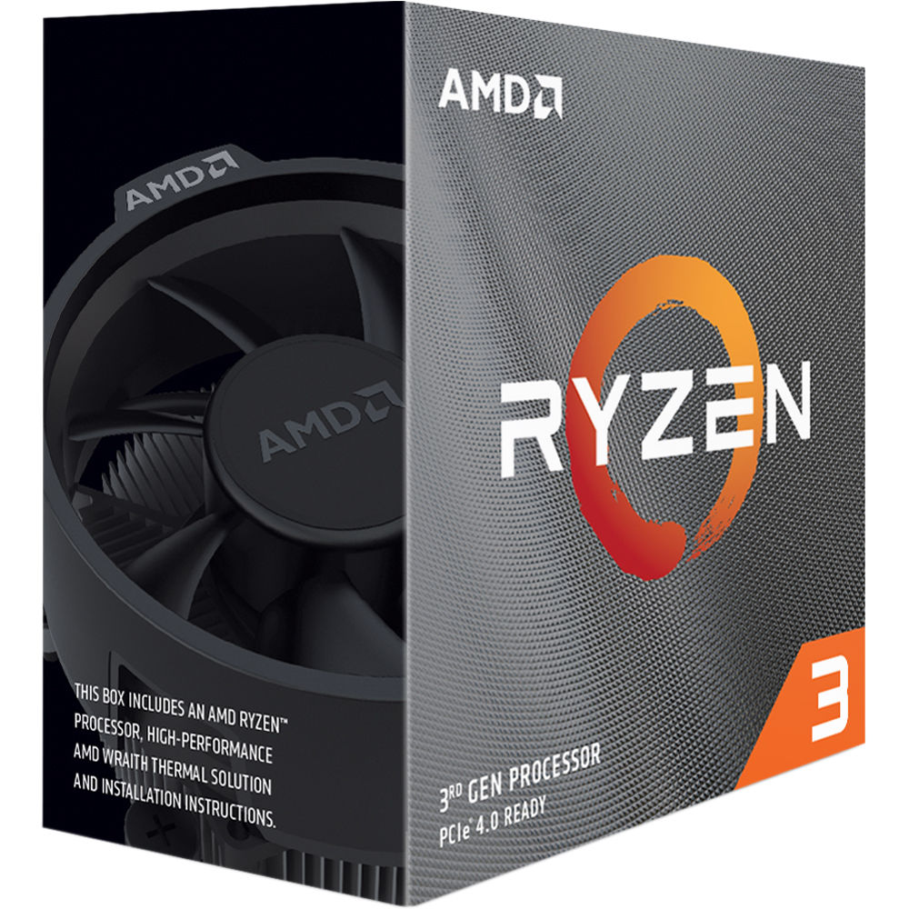 AMD Ryzen 3 3300X 3.8 GHz Quad-Core AM4 Processor
