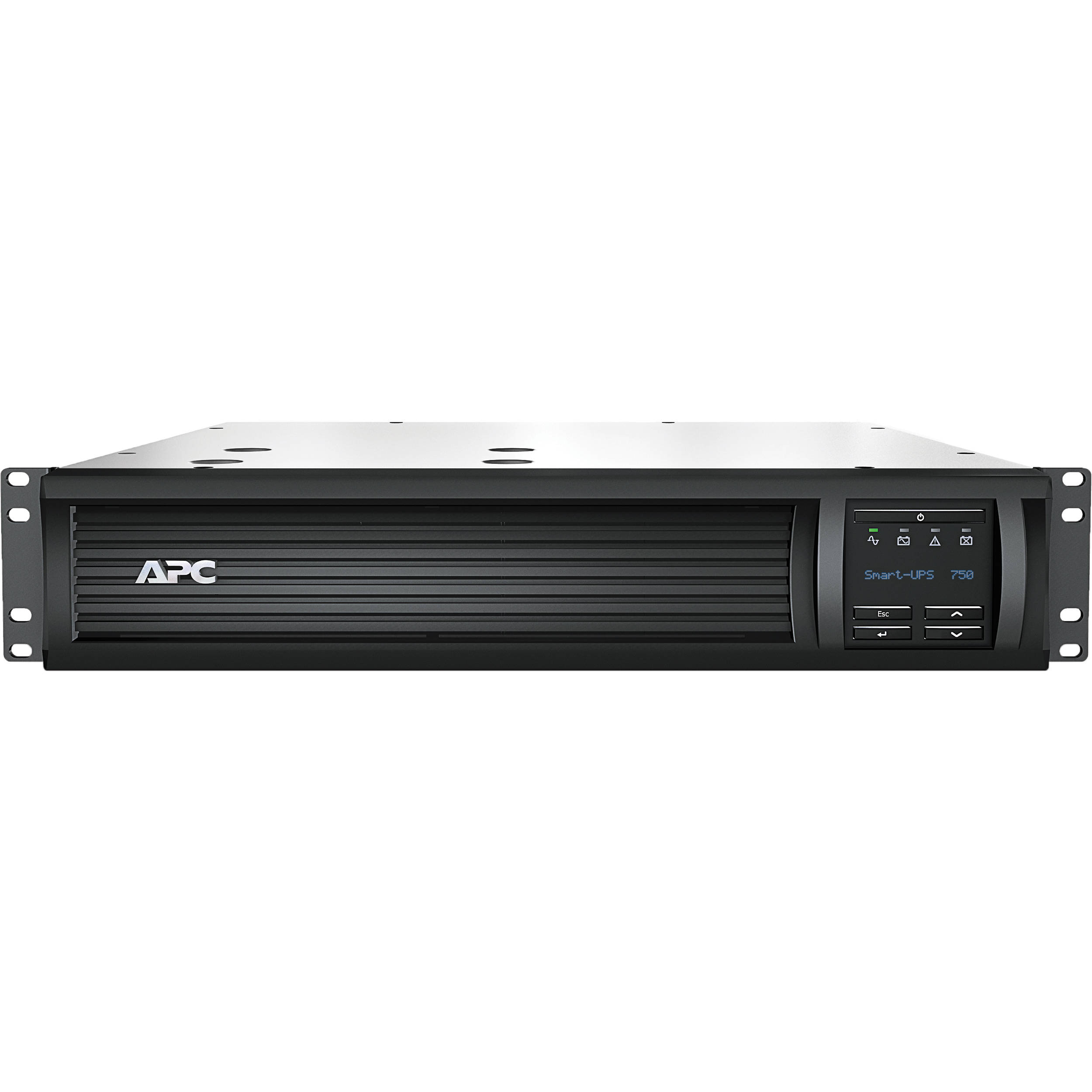 APC SMT750RM2UNC Smart-UPS Battery Backup & Surge Protector with Network Card