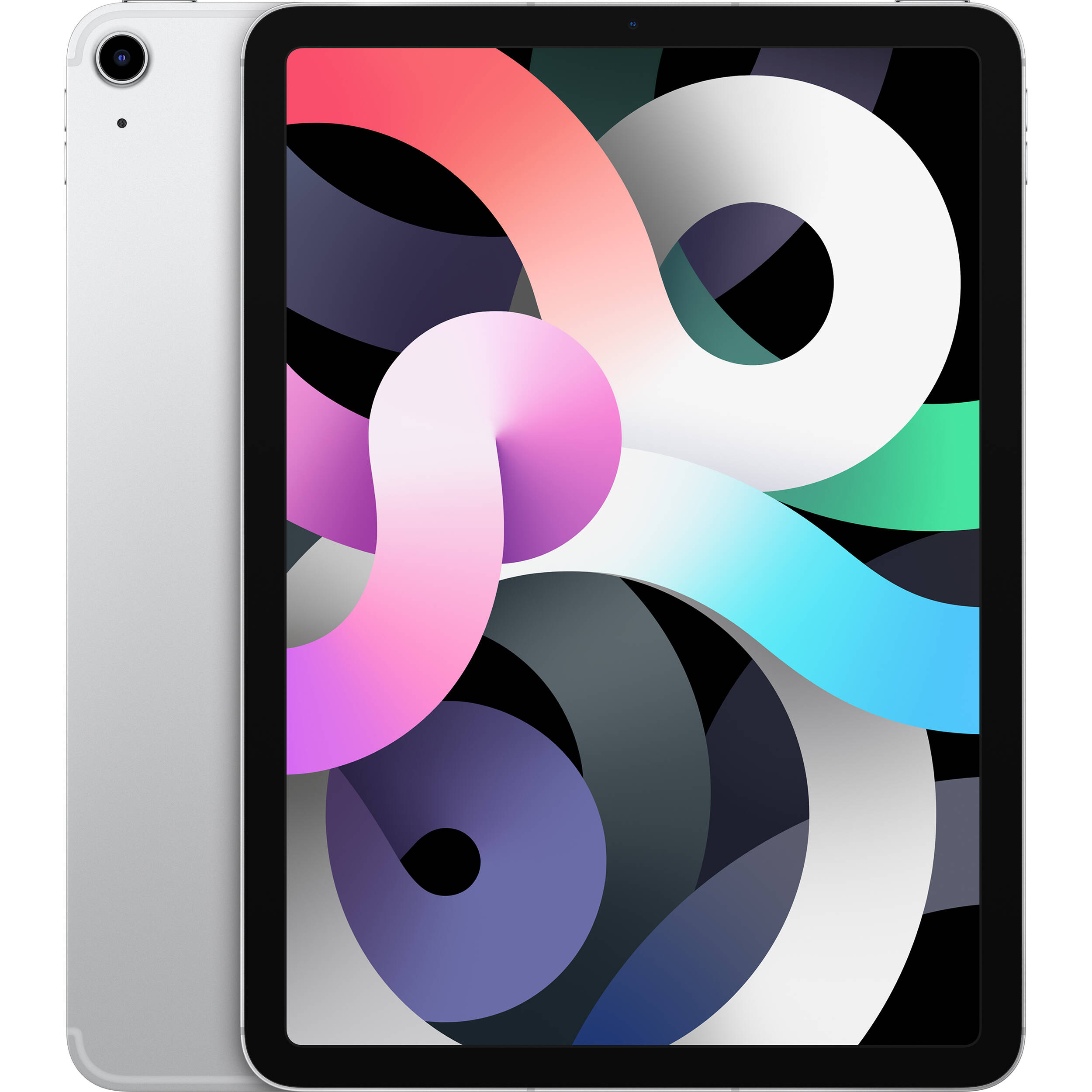 Apple 10.9" iPad Air (4th Gen, 64GB, Wi-Fi + 4G LTE, Silver)