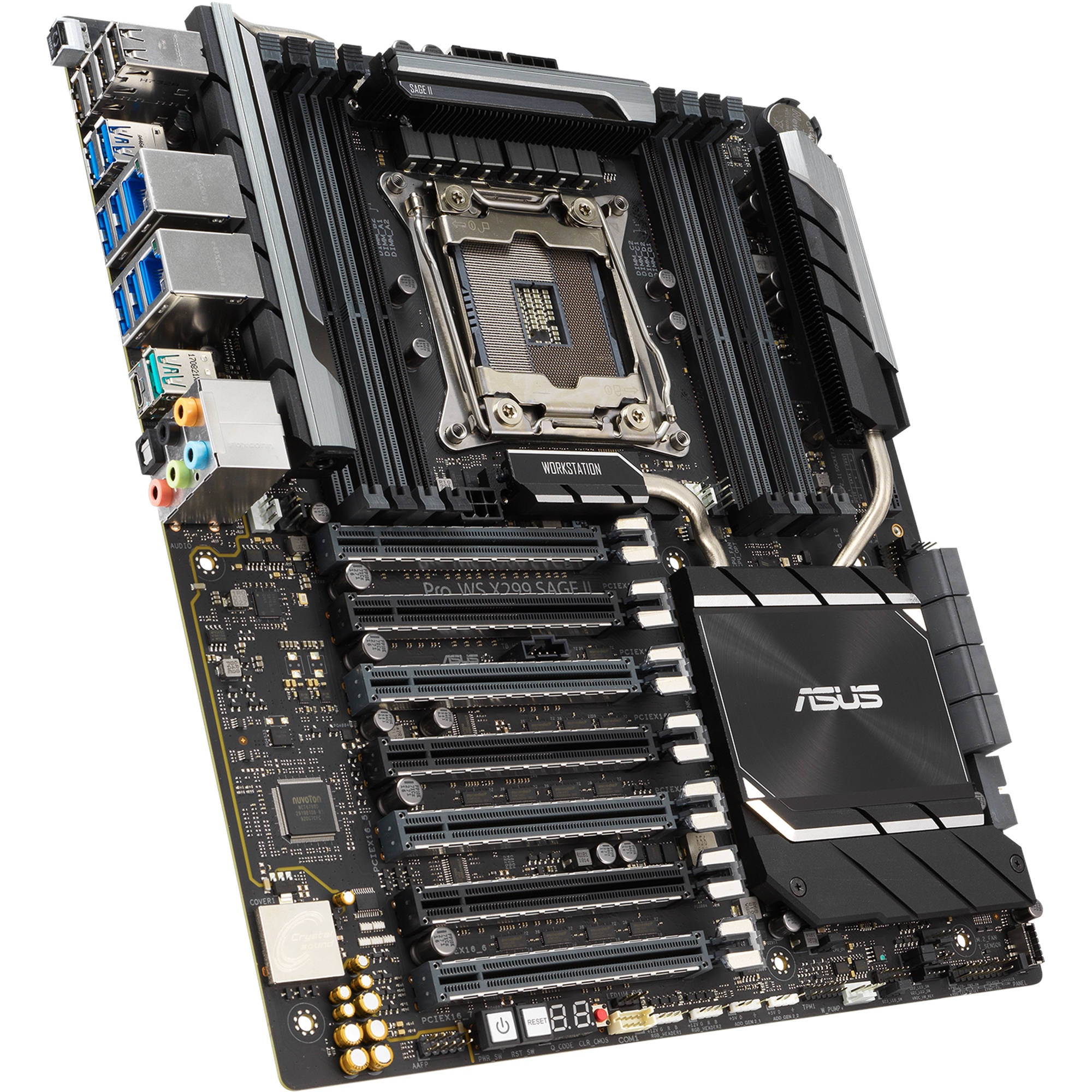 ASUS Pro WS X299 Sage II LGA 2066 CEB Motherboard