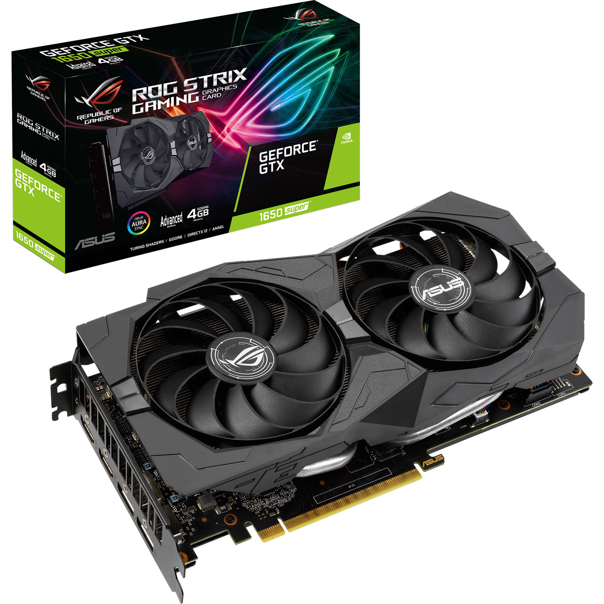 ASUS ROG Strix GeForce GTX 1650 SUPER Advanced Edition Graphics Card