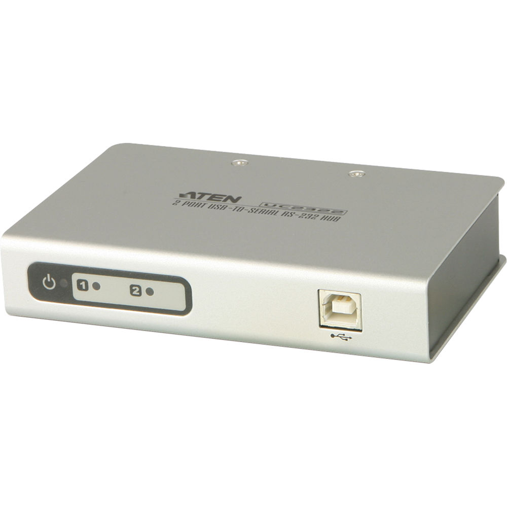 ATEN UC2322 2-Port USB to Serial RS-232 Hub
