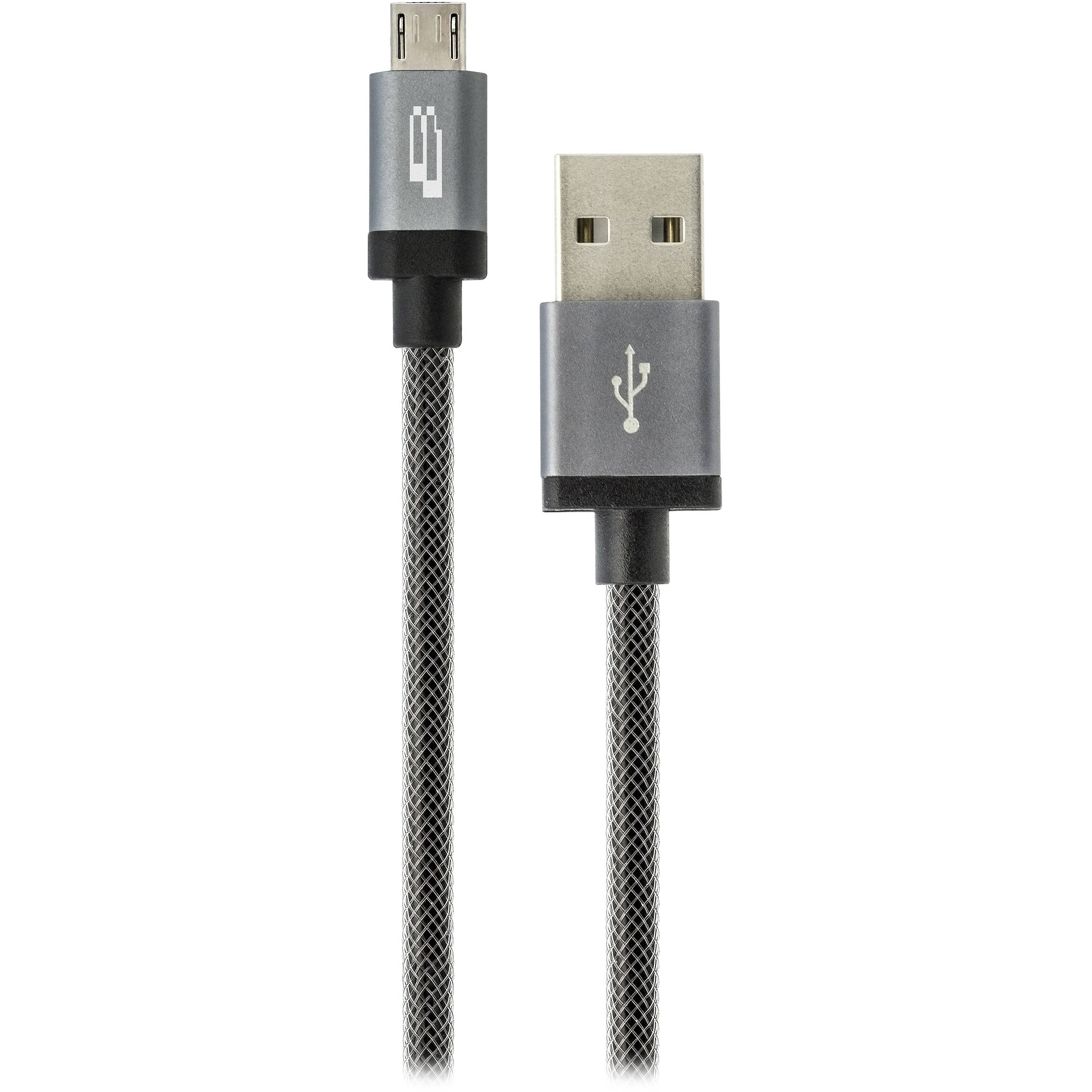 Bracketron PwrRev Micro-USB Cable (3.3')