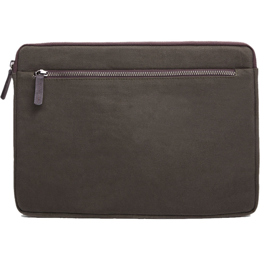Cecilia Gallery Waxed Cotton Sleeve for 13" MacBook Pro (Pine)