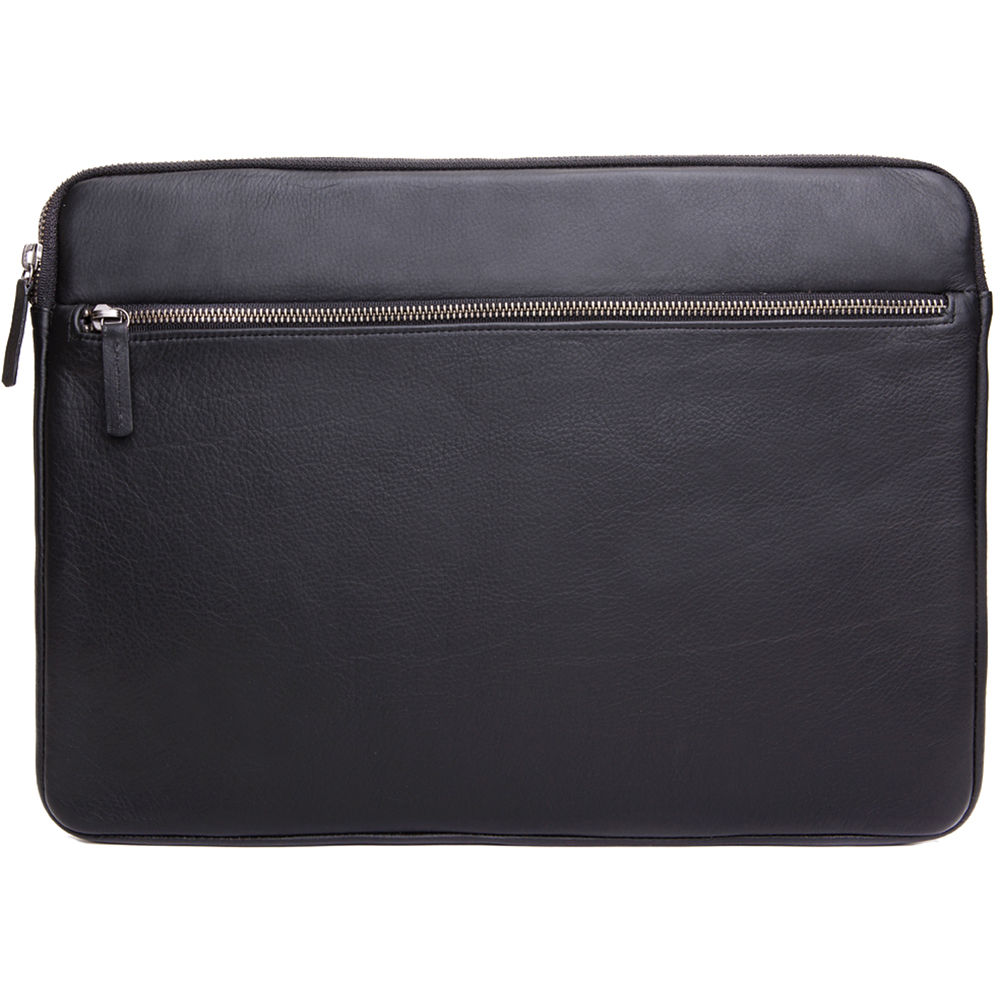 Cecilia Gallery Montana Leather Sleeve for 15" MacBook Pro (Black)