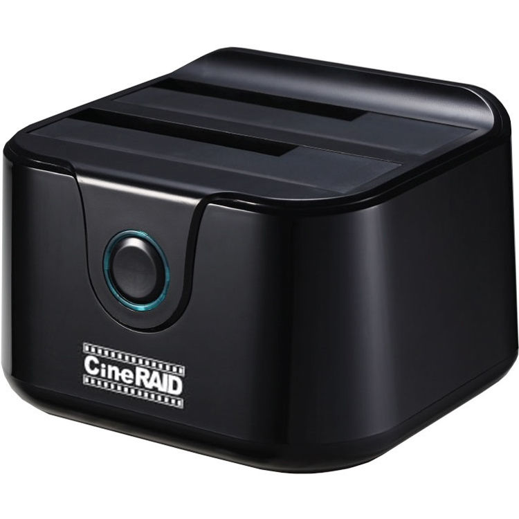 CineRAID CR-H238 USB 3.1 Gen 2 Type-C Dual-Bay Drive Dock and Duplicator
