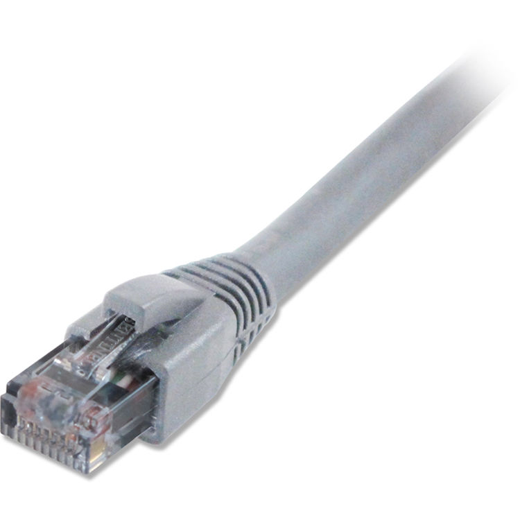 Comprehensive CAT5e 350 MHz Snagless Patch Cable (10', Gray, 10-Pack)