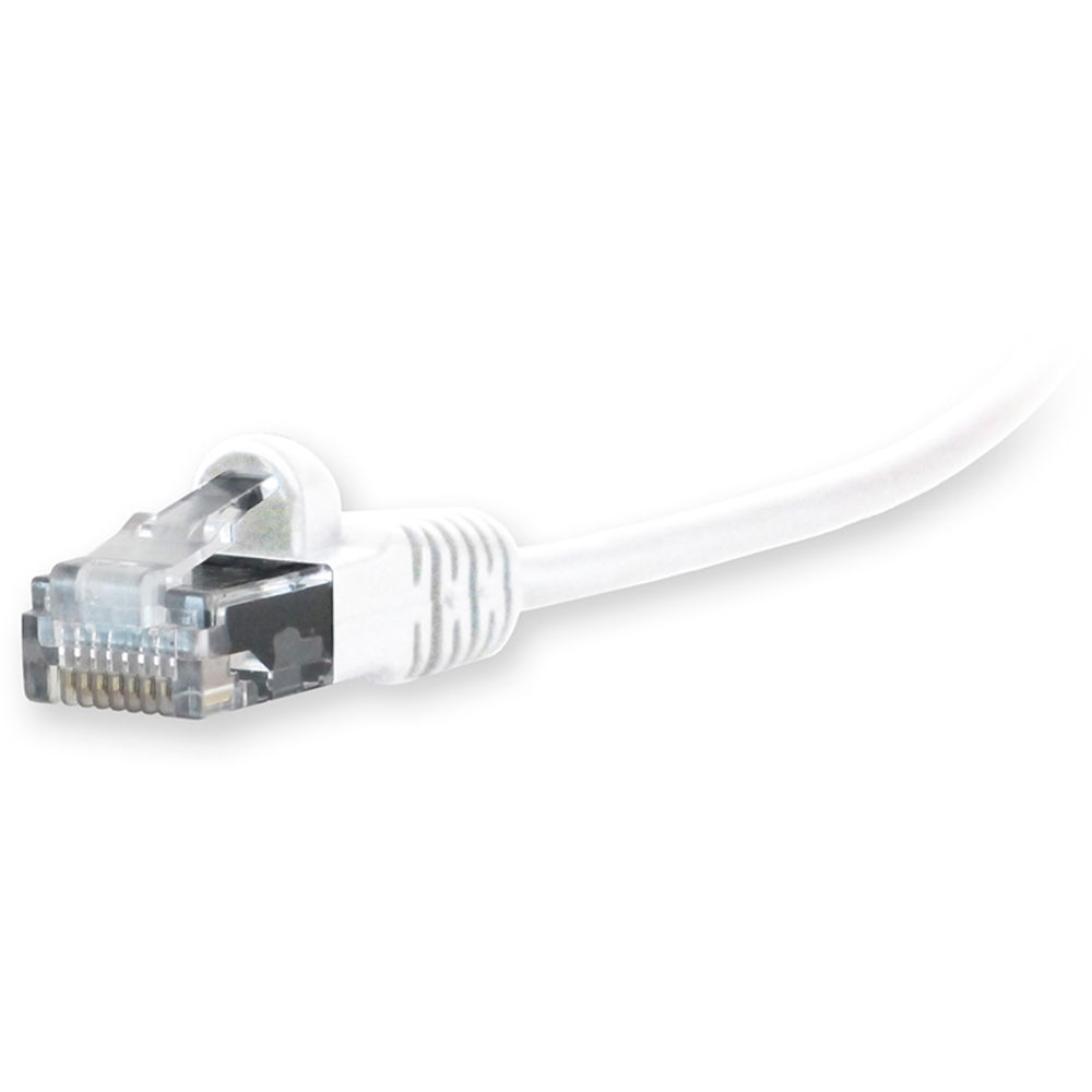 Comprehensive MicroFlex Pro AV/IT Cat 6 Snagless Patch Cable (10', White)