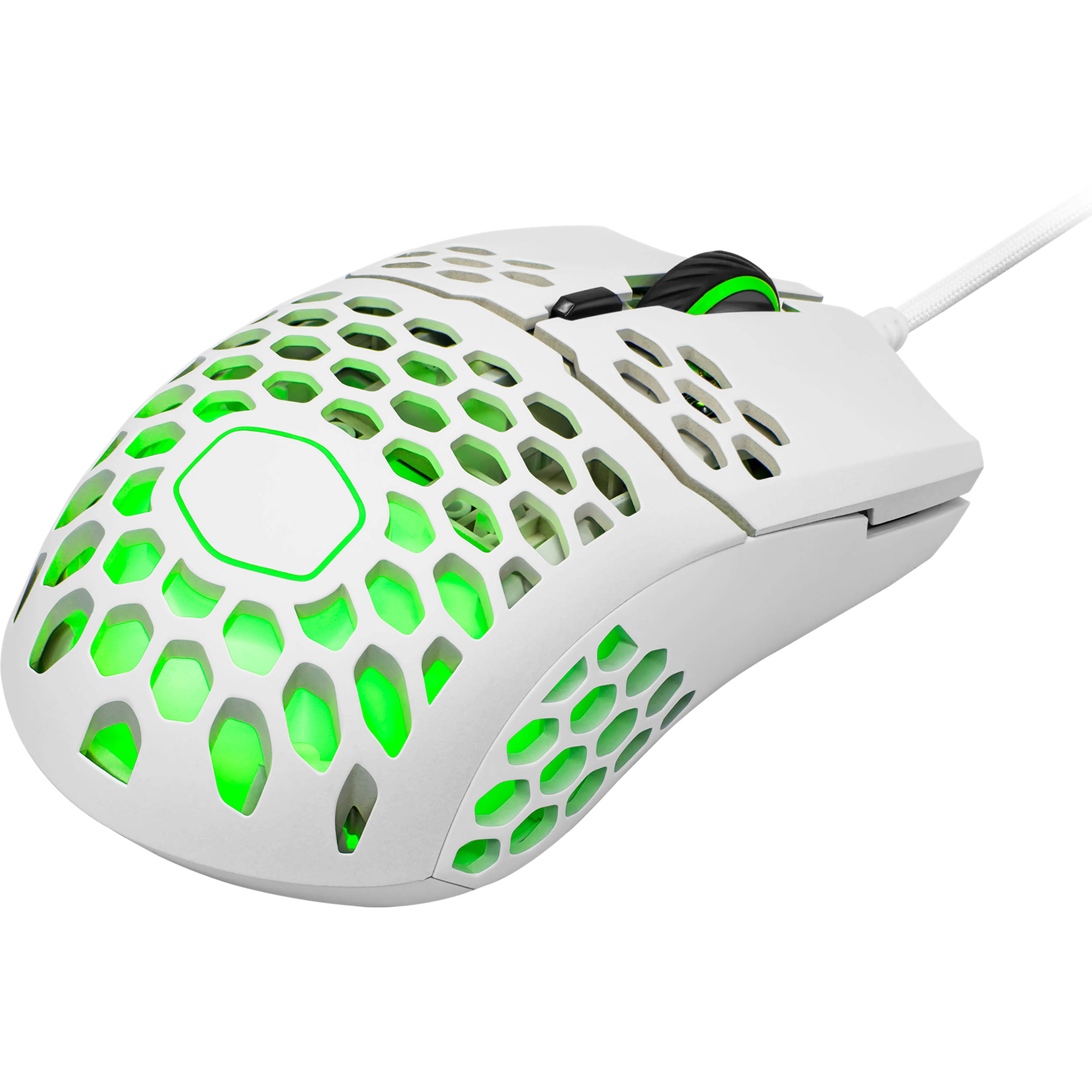 Cooler Master MM711 Ambidextrous RGB Gaming Mouse (Matte White)