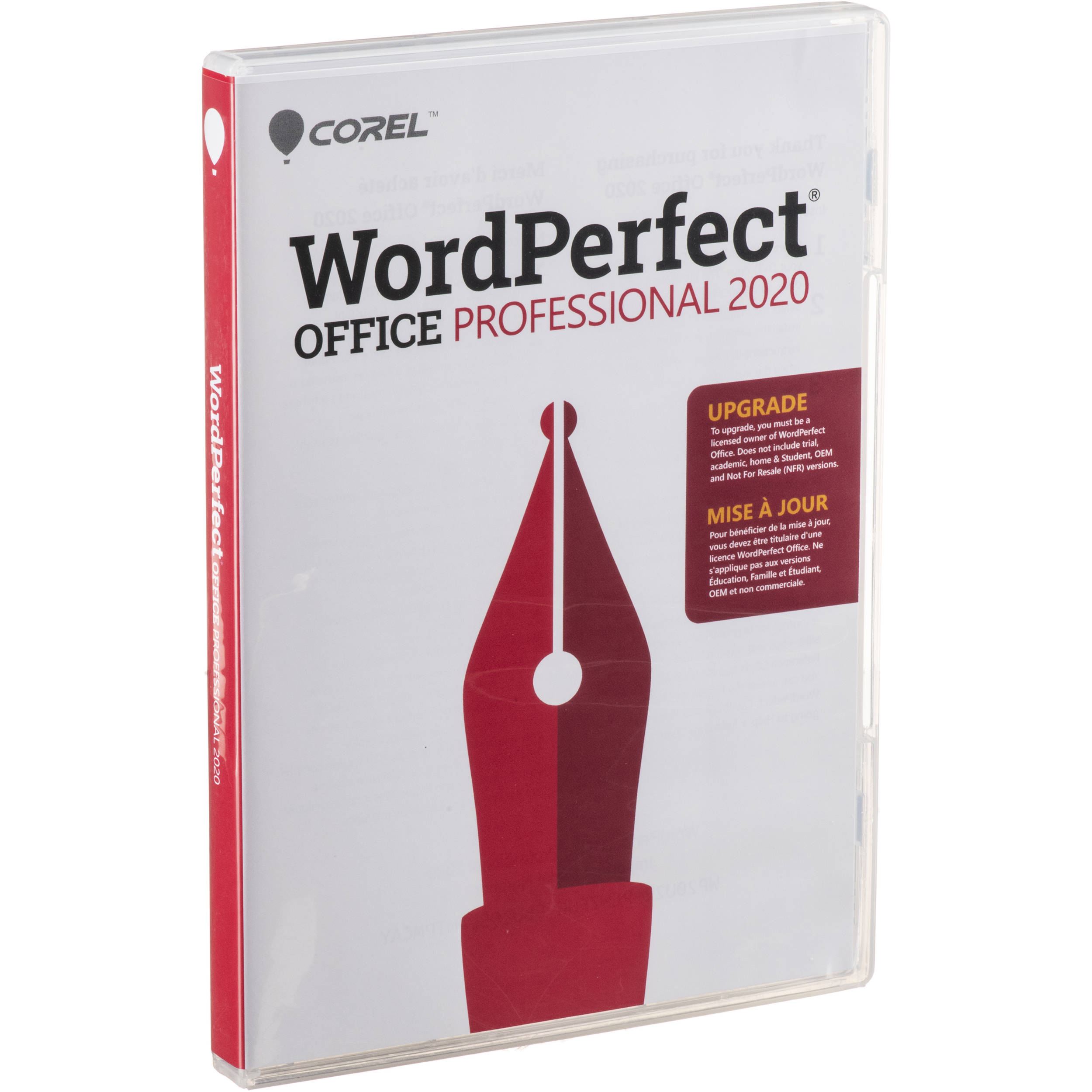 Corel WordPerfect Office Professional 2020 (Windows / Boxed / Upgrade Edition)