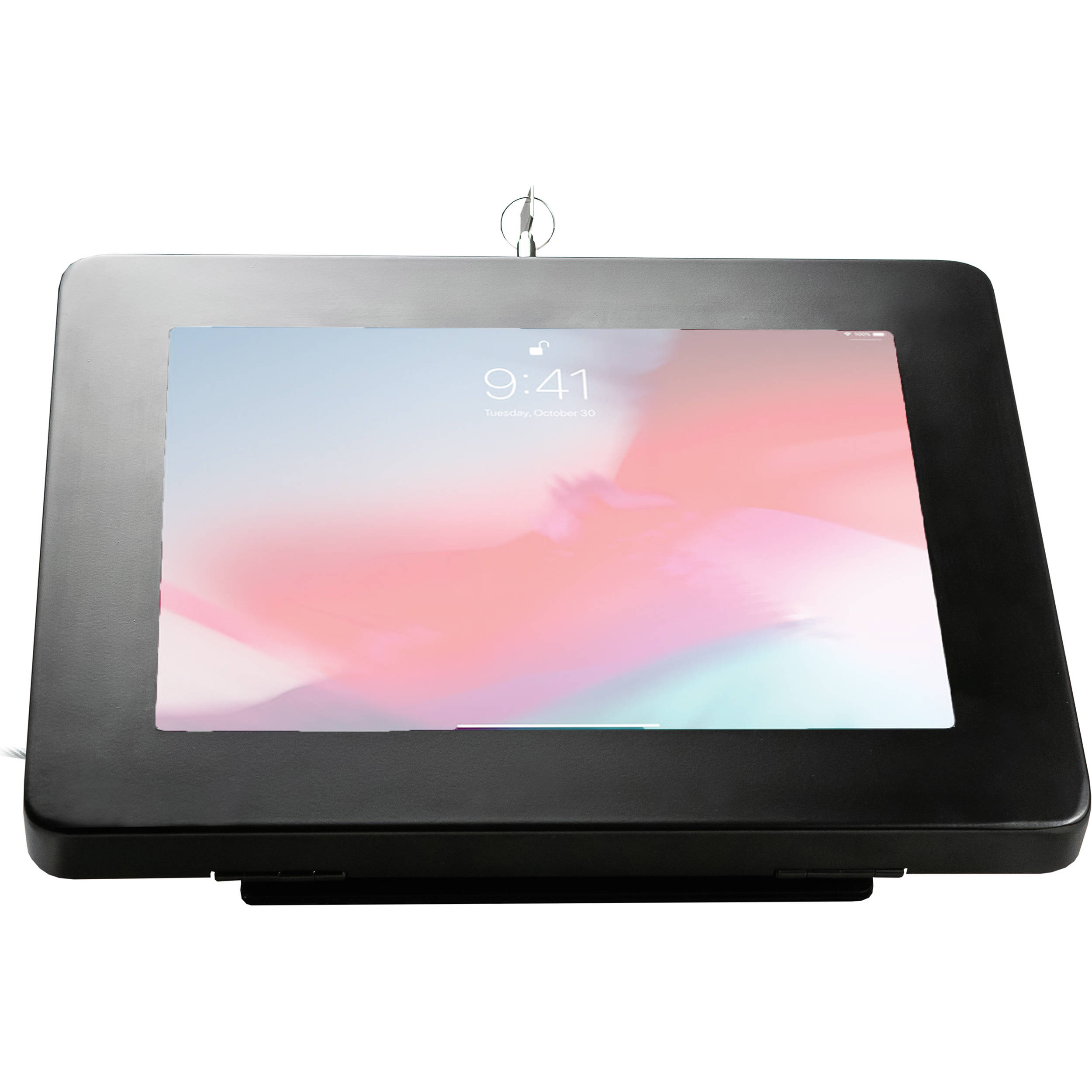 CTA Digital Angle-Flip Desktop POS Kiosk for Tablets