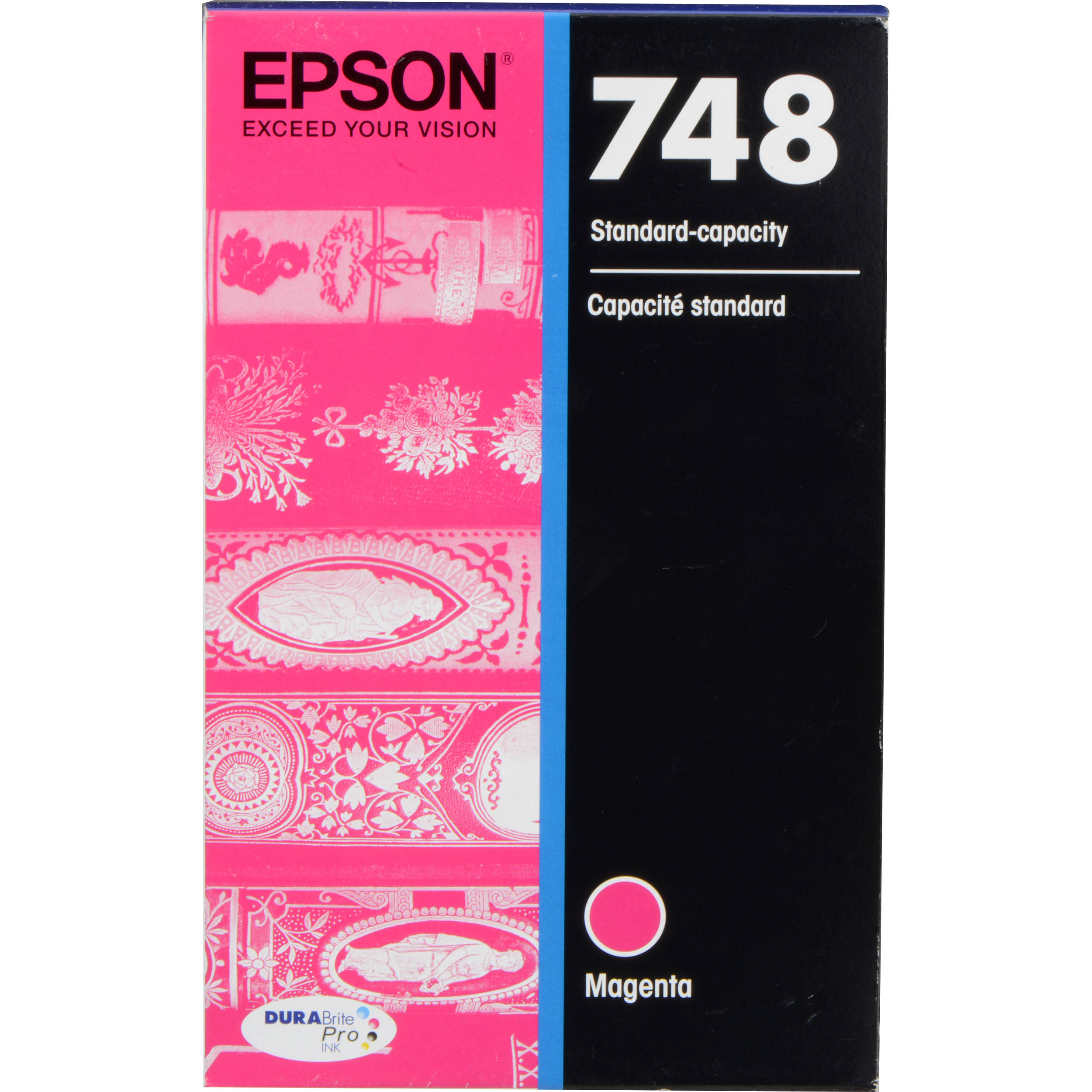 Epson 748 Standard-Capacity Magenta Ink Cartridge