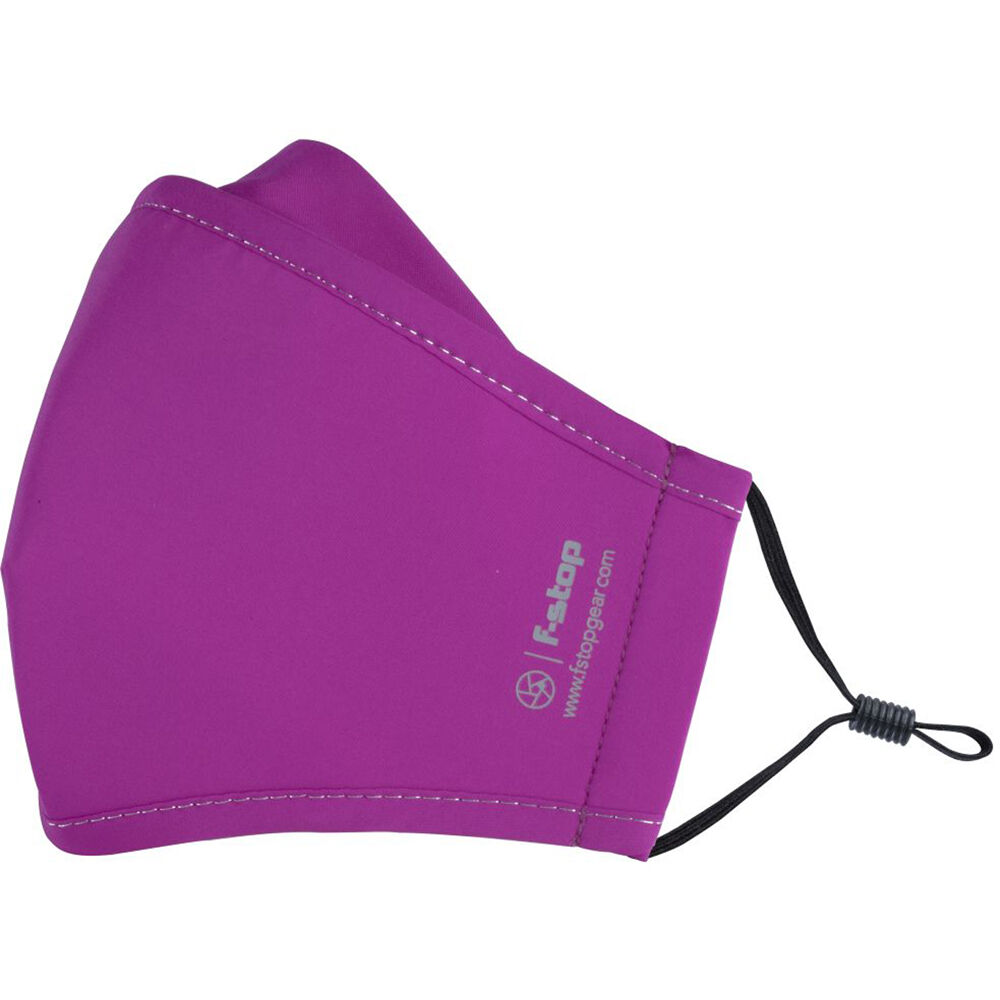 f-stop DYOTA AG+ ION Reusable 3-Layer Antibacterial Fabric Adult Large Face Mask (Purple)