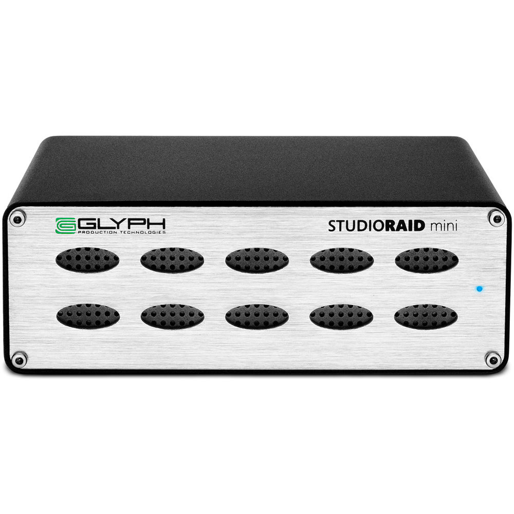 Glyph Technologies StudioRAID mini 10TB 2-Bay USB 3.0 RAID Array (2 x 5TB HDD)