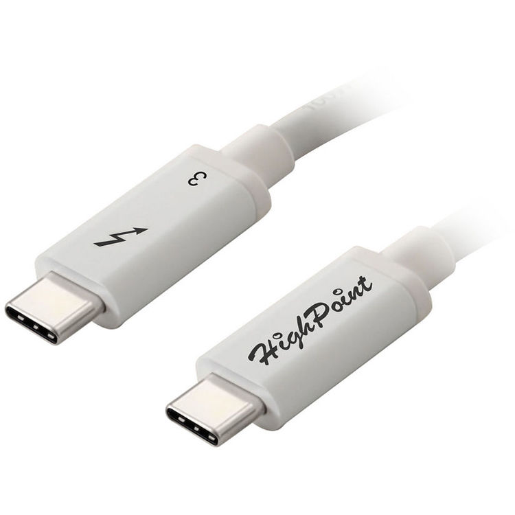 HighPoint Thunderbolt 3 40 Gb/s Cable (1.6')