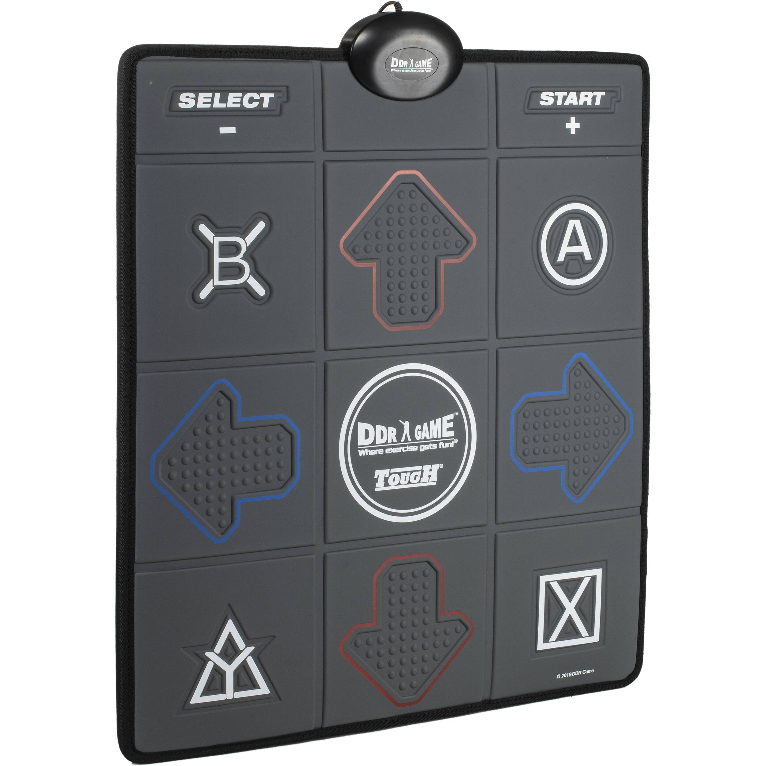 HYPERKIN DDR Game Tough Super Deluxe Dance Pad for PC/Wii/PS2/PS1/Xbox