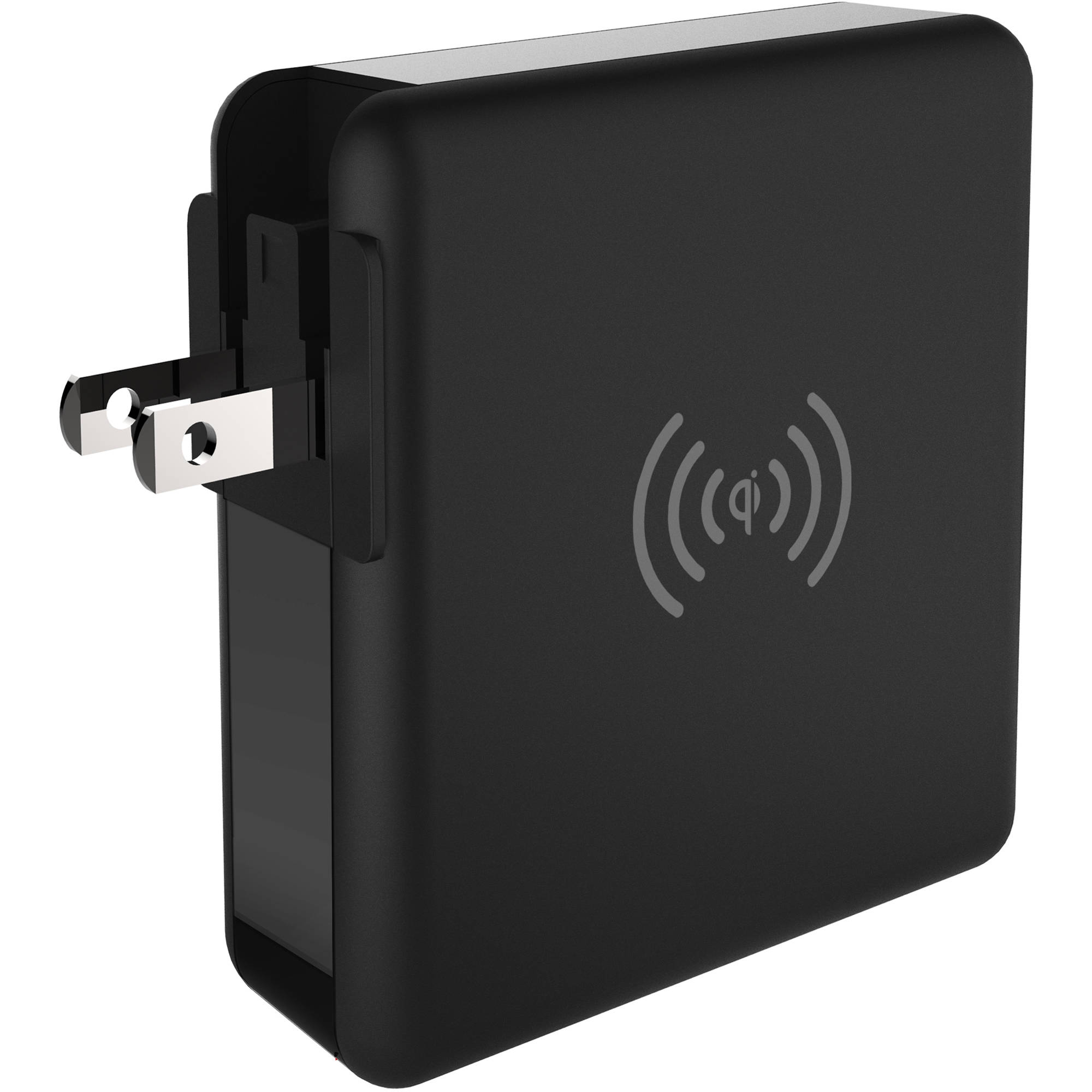 I/OMagic 6700mAh Super AC Dual Port + Qi Wireless Charging Power Bank