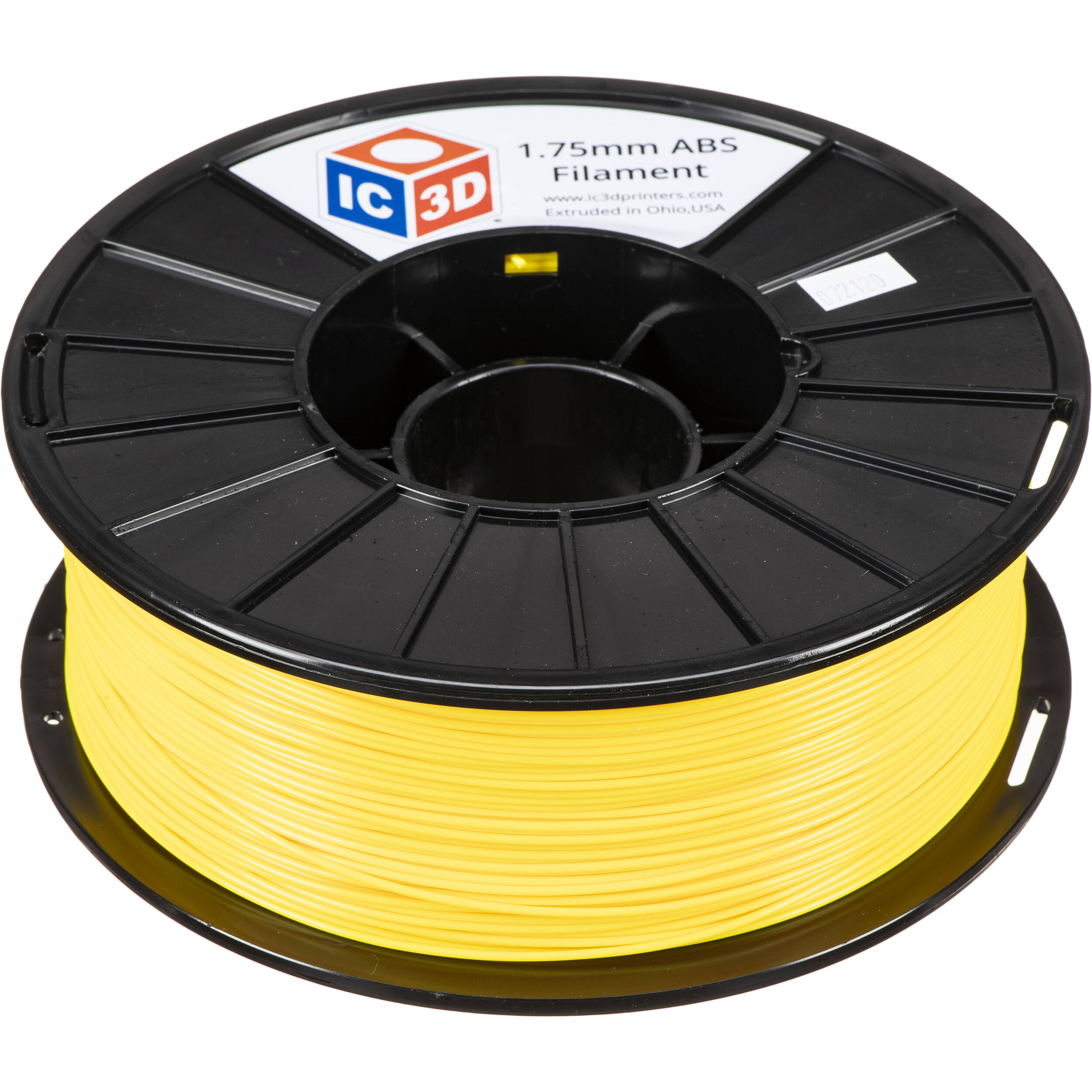 IC3D Industries 1.75mm ABS Filament (1kg, Yellow)