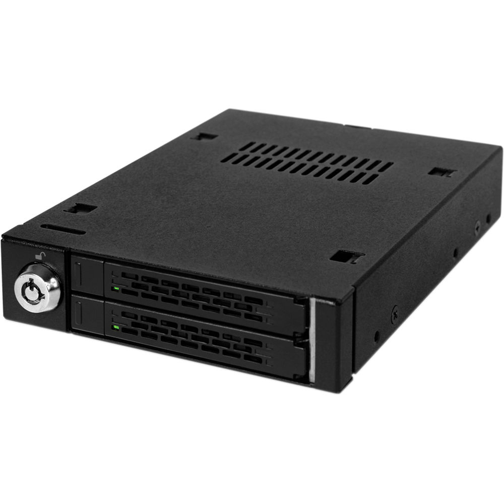 Icy Dock ToughArmor 2 x 2.5" SATA Mobile Rack for 3.5" Drive Bay
