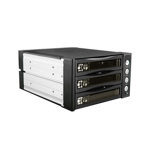 iStarUSA 5.25 to 3.5" SAS/SATA 6.0 Gb/s Hot-Swap Cage ()
