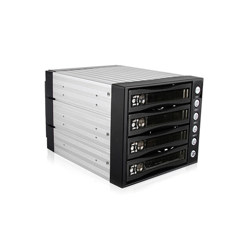 iStarUSA BPU-340SATA 3 x 5.25" to 4 x 3.5" Bay SAS/SATA 6.0 Gb/s Hot-Swap Cage (Lockable)