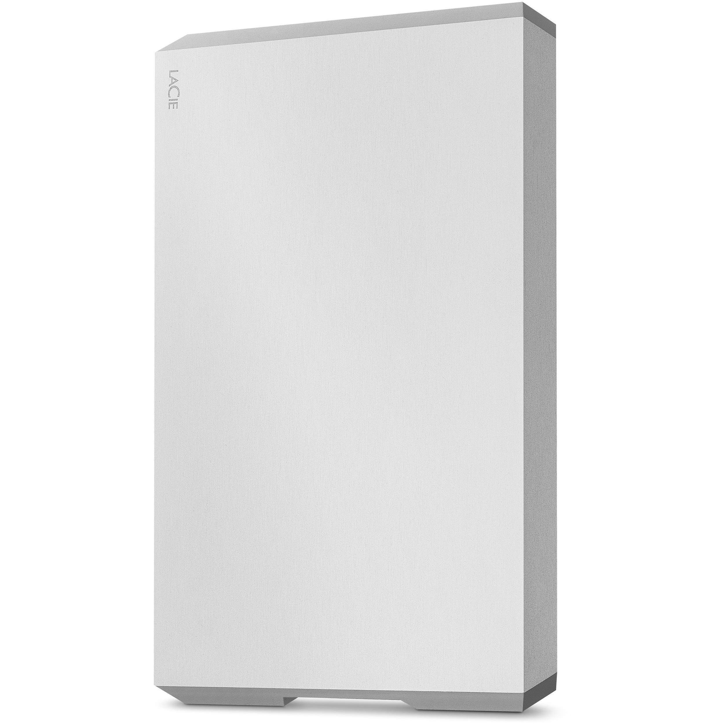 LaCie 2TB USB 3.1 Type-C Mobile Drive (Moon Silver)