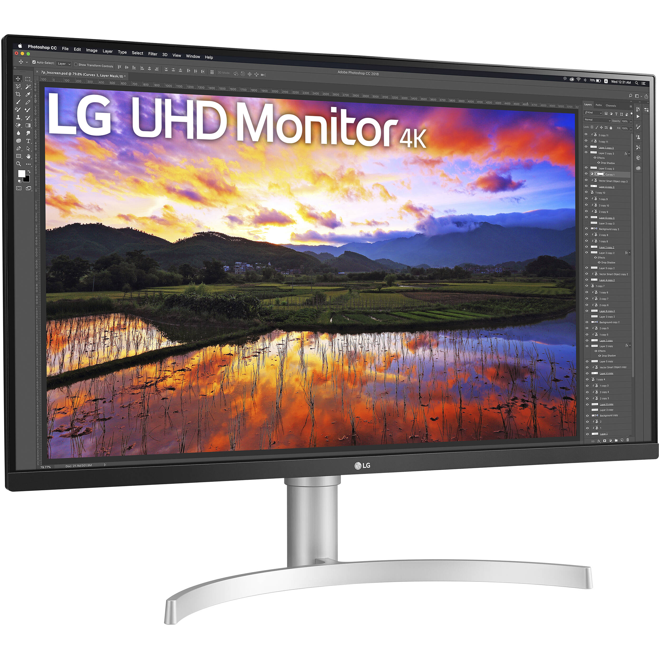LG 32UN650-W 31.5" 16:9 FreeSync 4K IPS Monitor