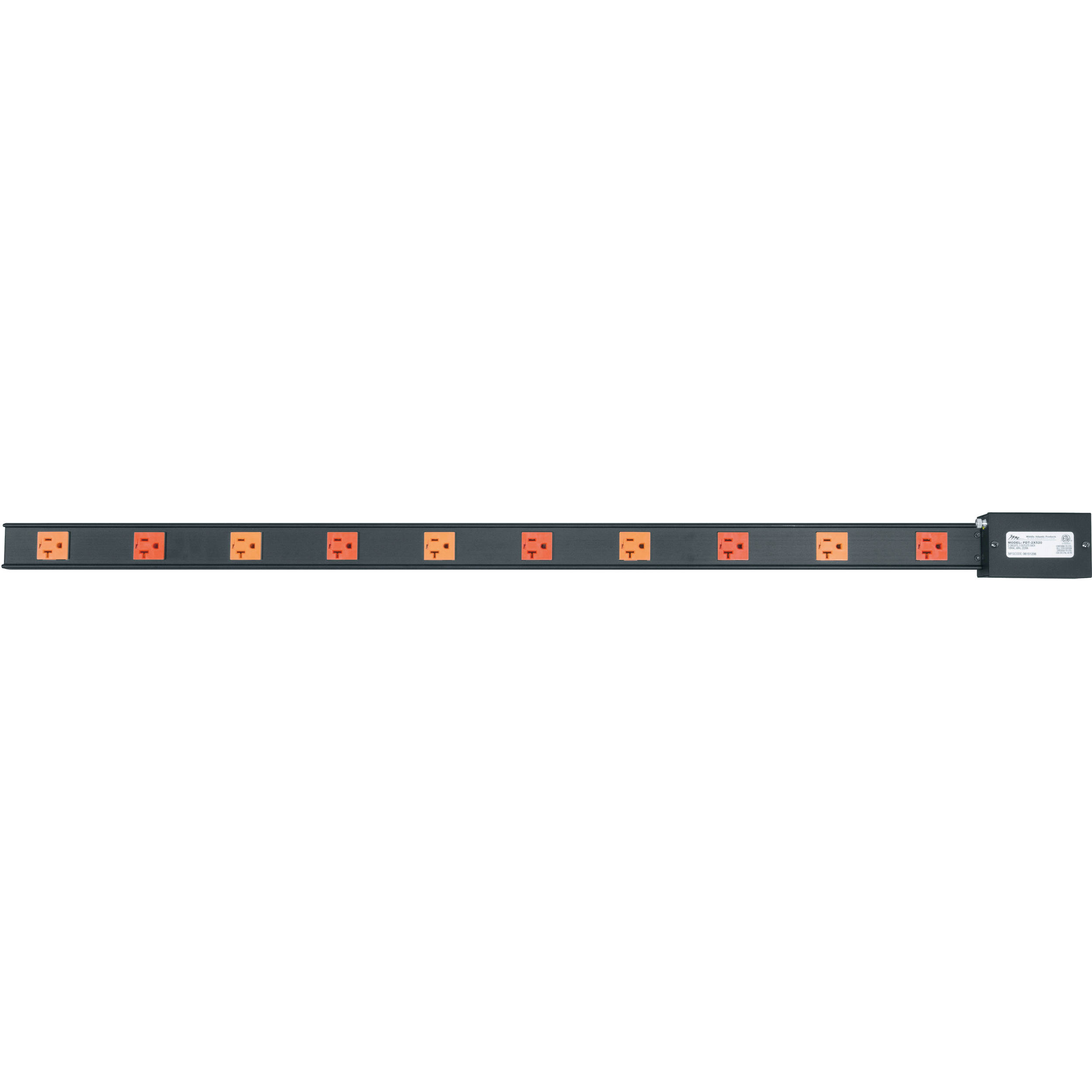 Middle Atlantic PDT-2X320 Thin Power Strip (44")