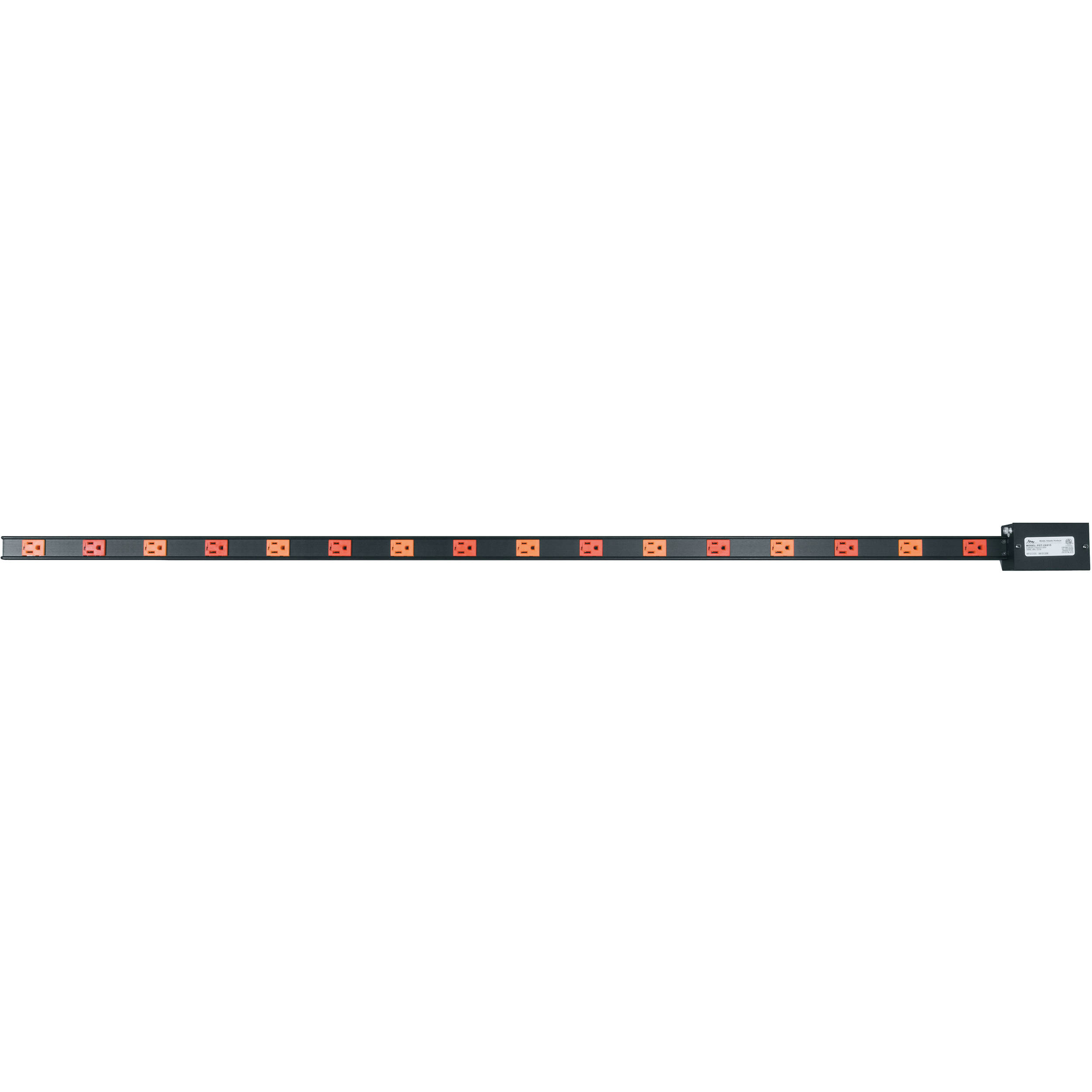 Middle Atlantic PDT-2X320 Thin Power Strip (60")