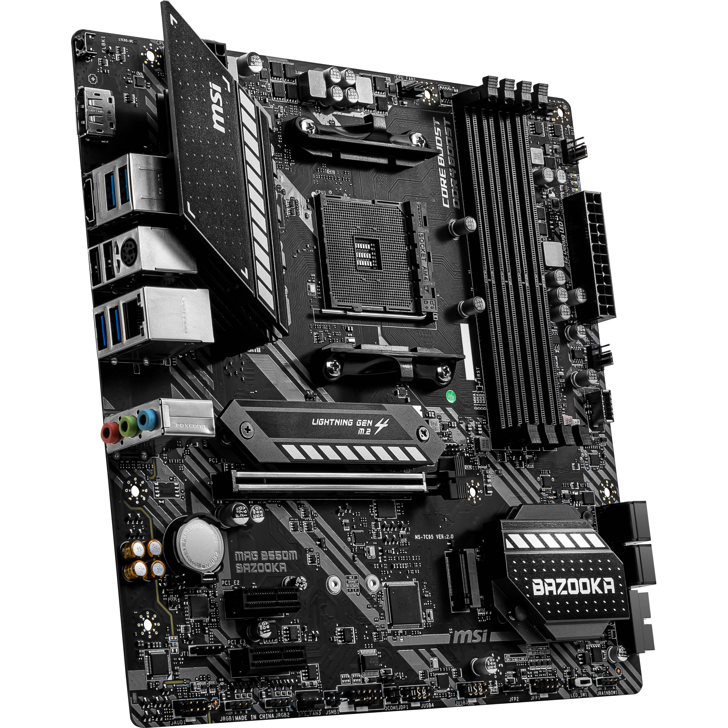 MSI MAG B550M Bazooka AM4 Micro-ATX Motherboard