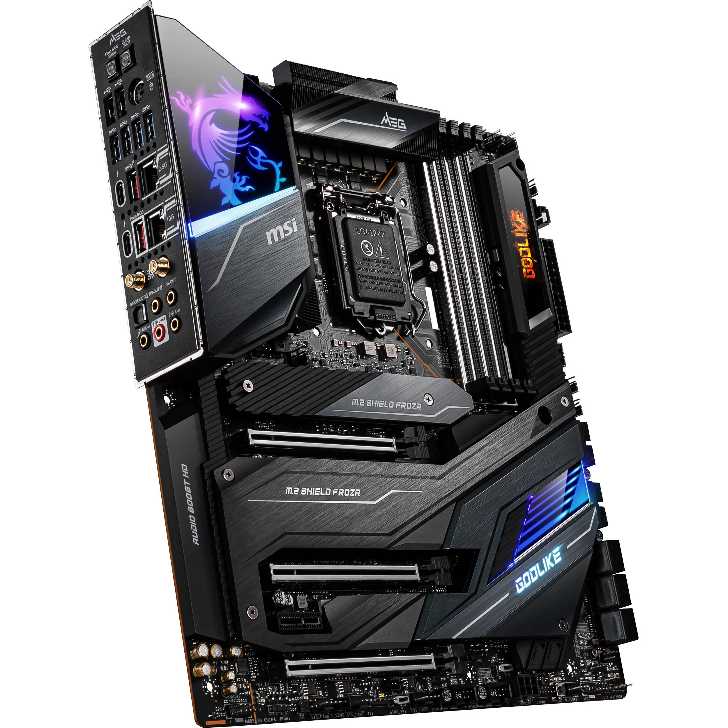 MSI MEG Z490 GODLIKE LGA 1200 E-ATX Motherboard