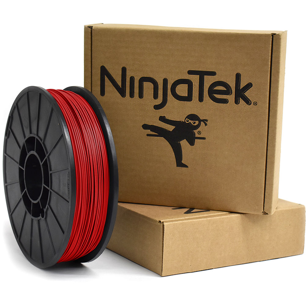 NinjaTek Armadillo 1.75mm 75D TPU Nylon Alternative Filament (1kg, Fire)