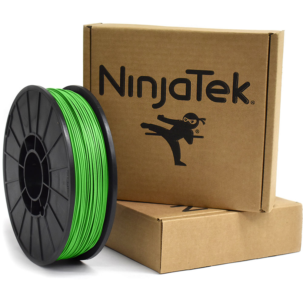NinjaTek Armadillo 1.75mm 75D TPU Nylon Alternative Filament (1kg, Grass)