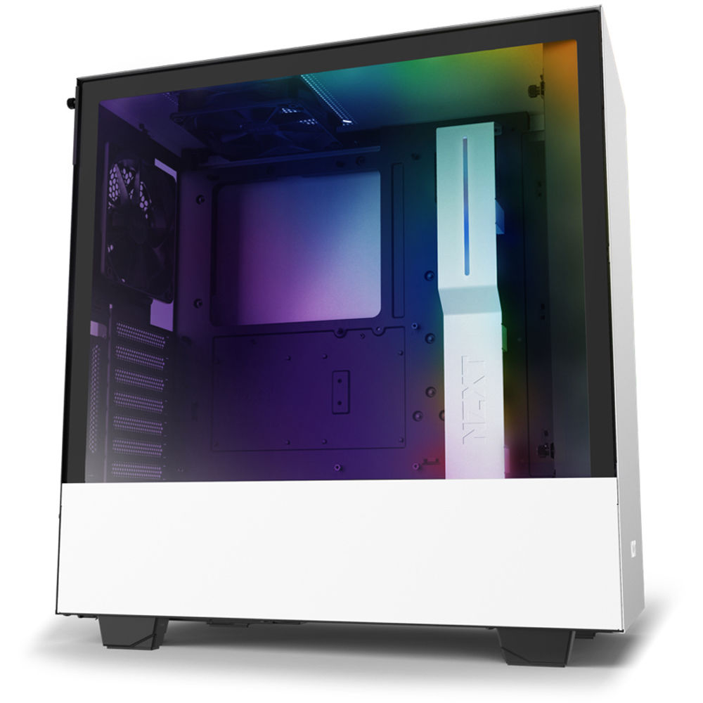 NZXT H510i Mid-Tower Case (Matte White)