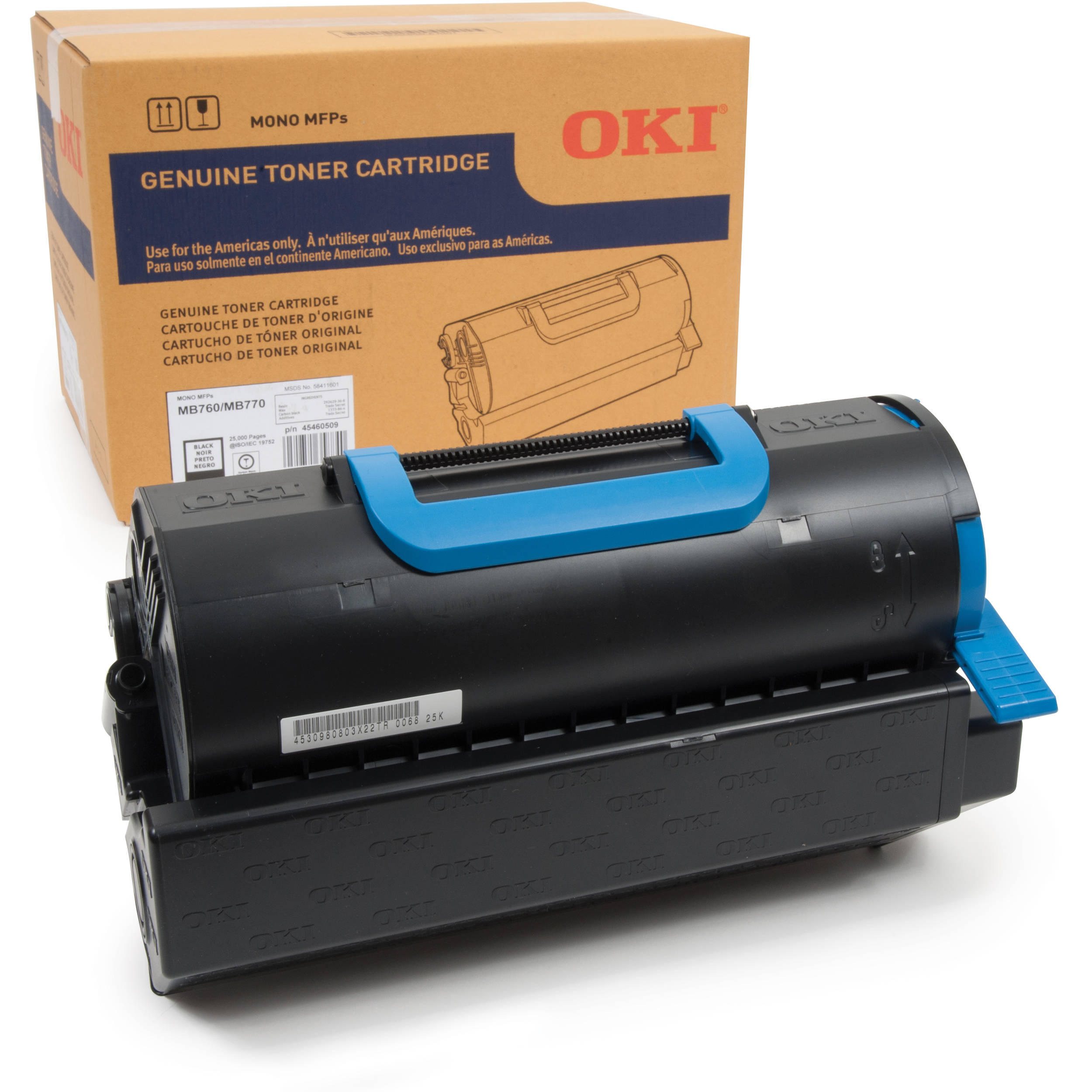 OKI High-Capacity Toner Cartridge for MB770 Series / MB760 Printers