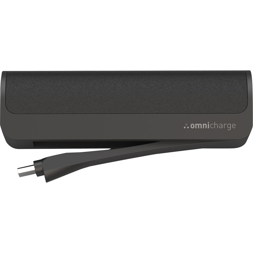 omnicharge Omni Mobile 3200mAh All-in-One Power Bank with USB Type-C Cable