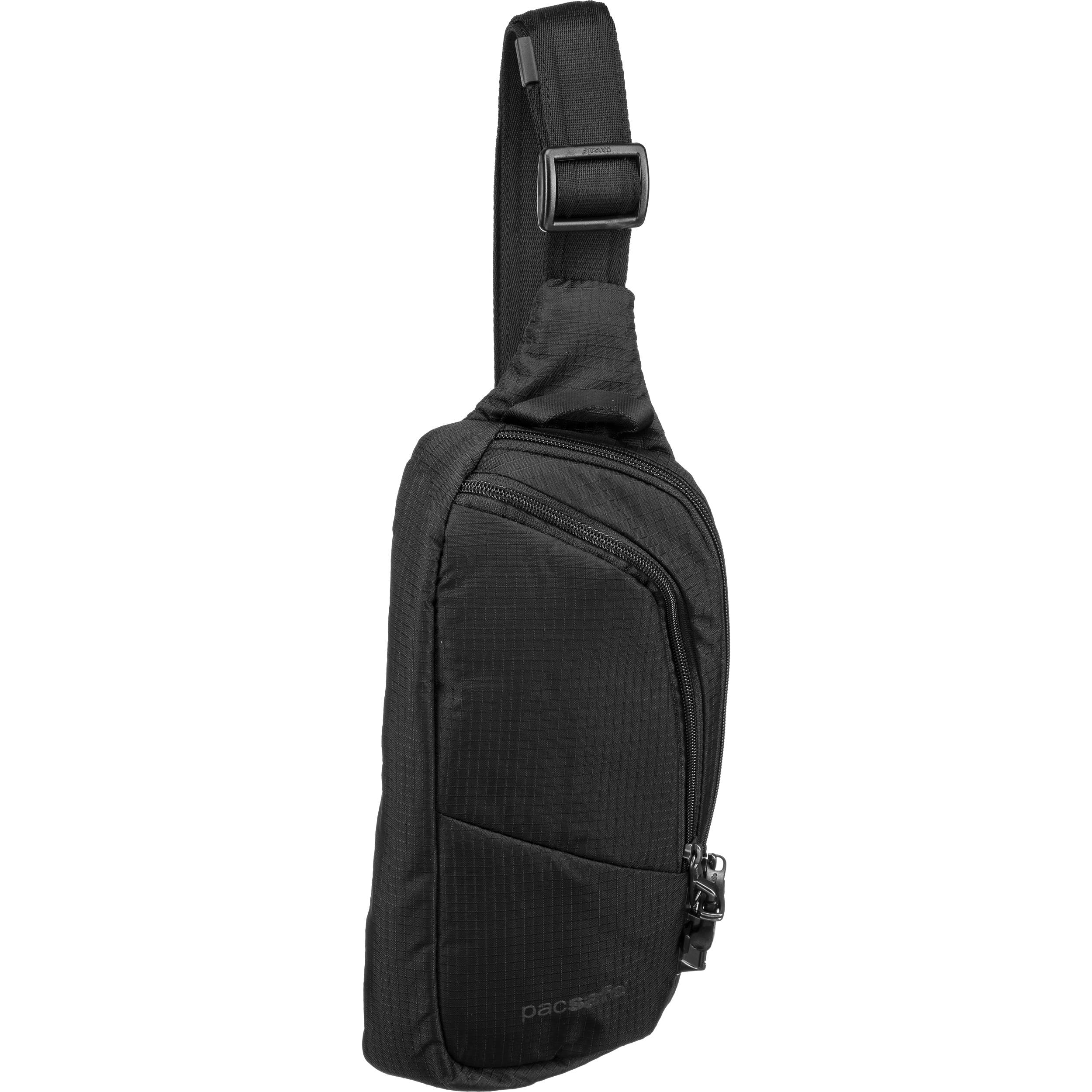 Pacsafe Vibe 150 Anti-Theft Cross Body Pack (Jet Black)