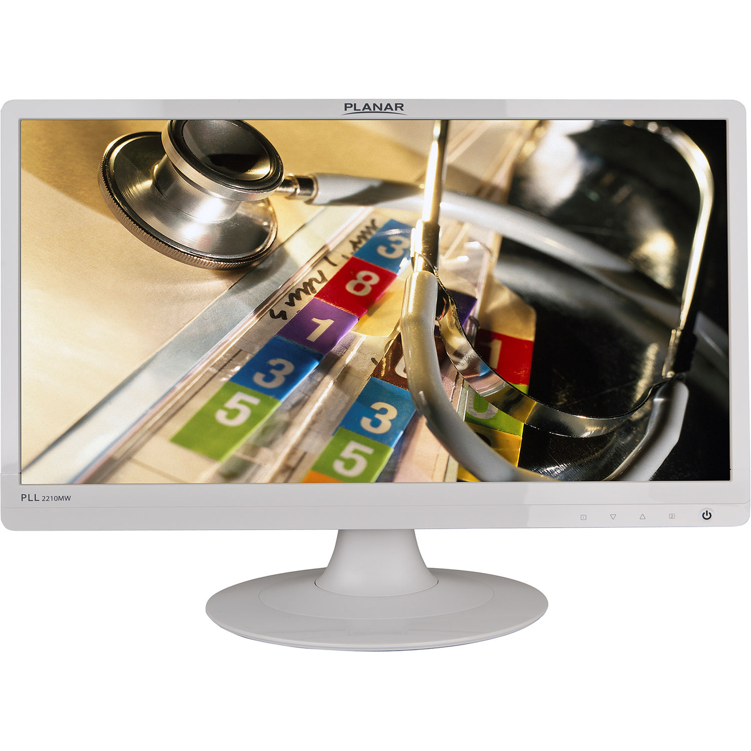 Planar Systems PLL2210MW-WH 21.5" 16:9 LCD Monitor (White)