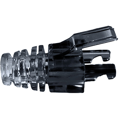 Platinum Tools EZ-DataLock Strain Relief Locks for CAT5e Connectors (Black, Pack of 100)