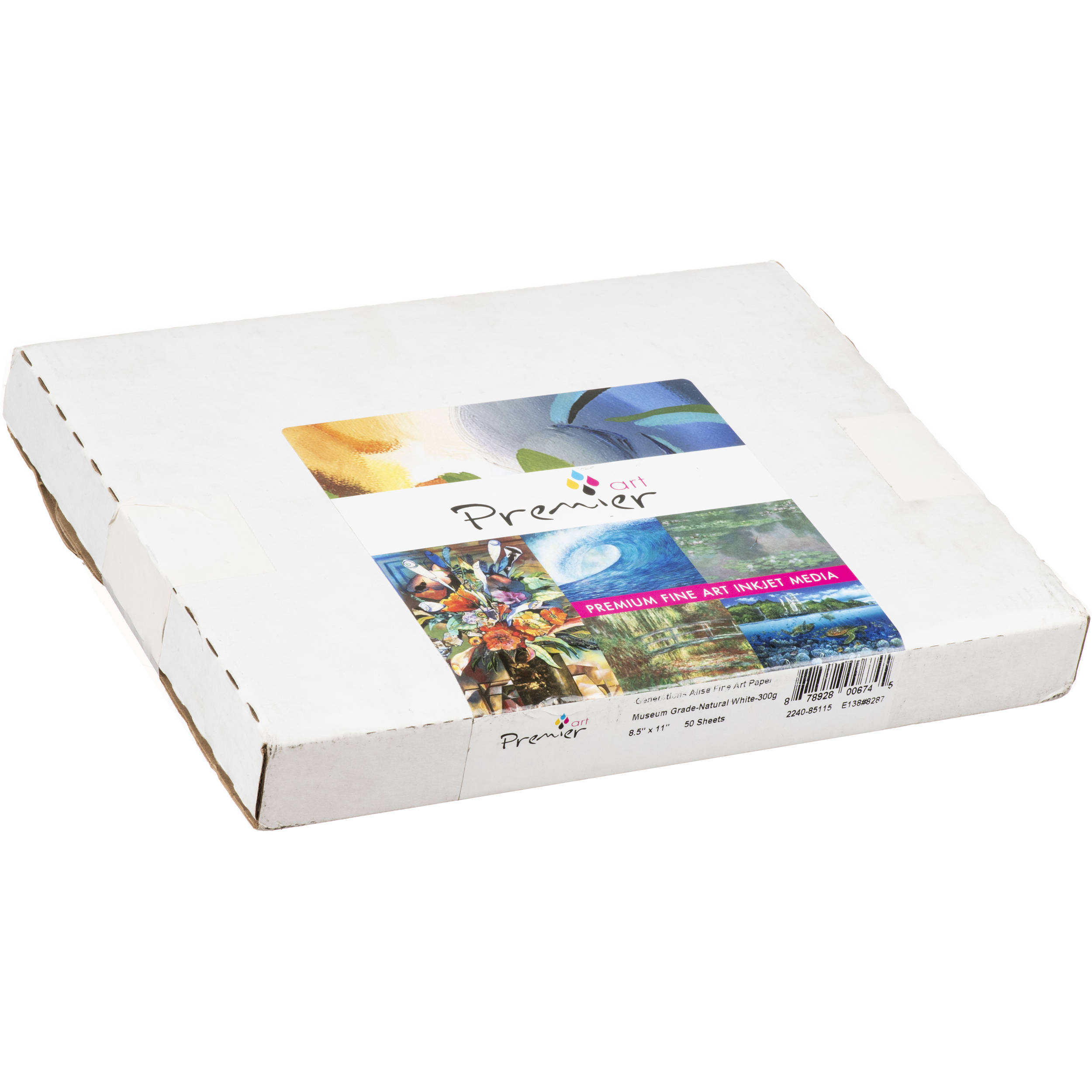 Premier Imaging Generations Alise Natural White Museum Grade Fine Art Paper (8.5 x 11", 50 Sheets)