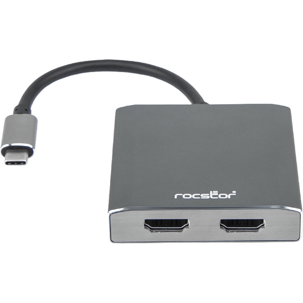 Rocstor USB Type-C to Dual HDMI Display Adapter Cable
