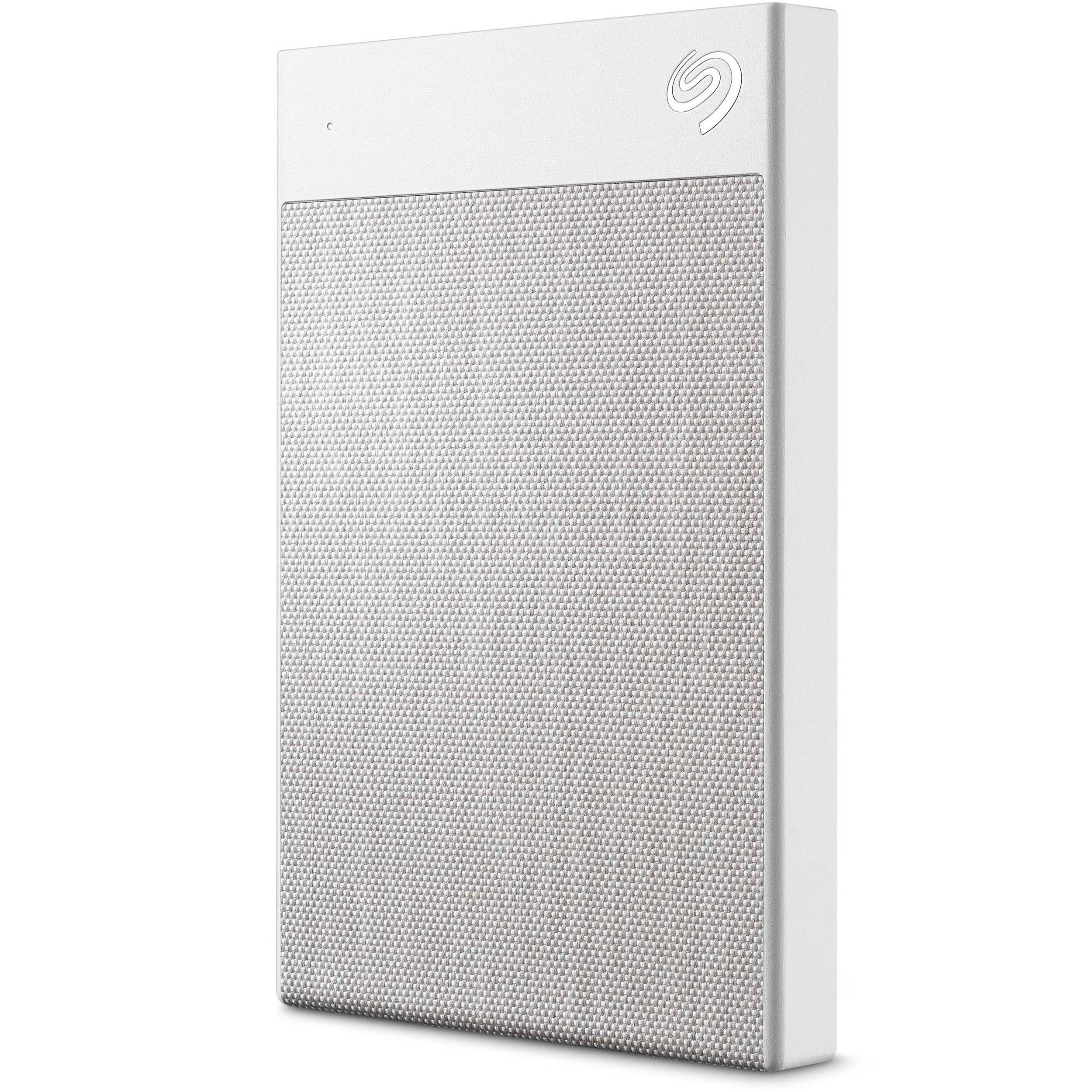 Seagate 2TB Backup Plus Ultra Touch External Hard Drive (White)