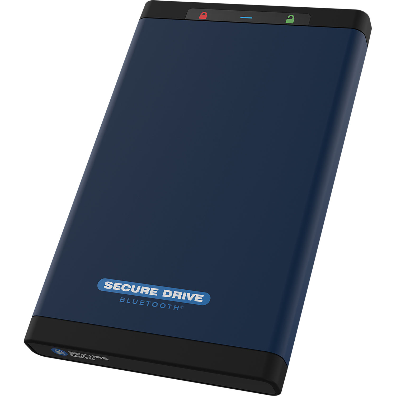SecureData SecureDrive BT 2TB Encrypted HDD with Bluetooth Authentication
