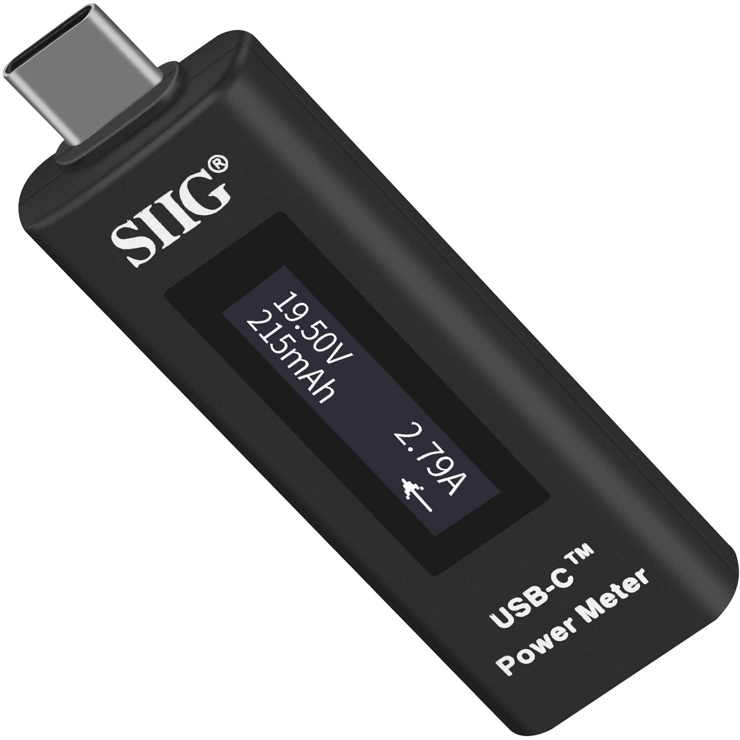 SIIG USB Type-C Power Meter Tester with Digital Indicator