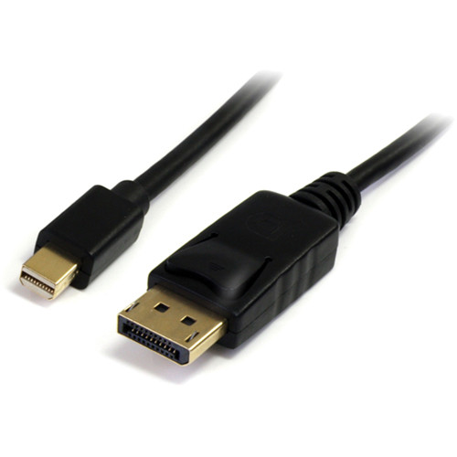 StarTech Mini DisplayPort Male to DisplayPort Male Cable (10')