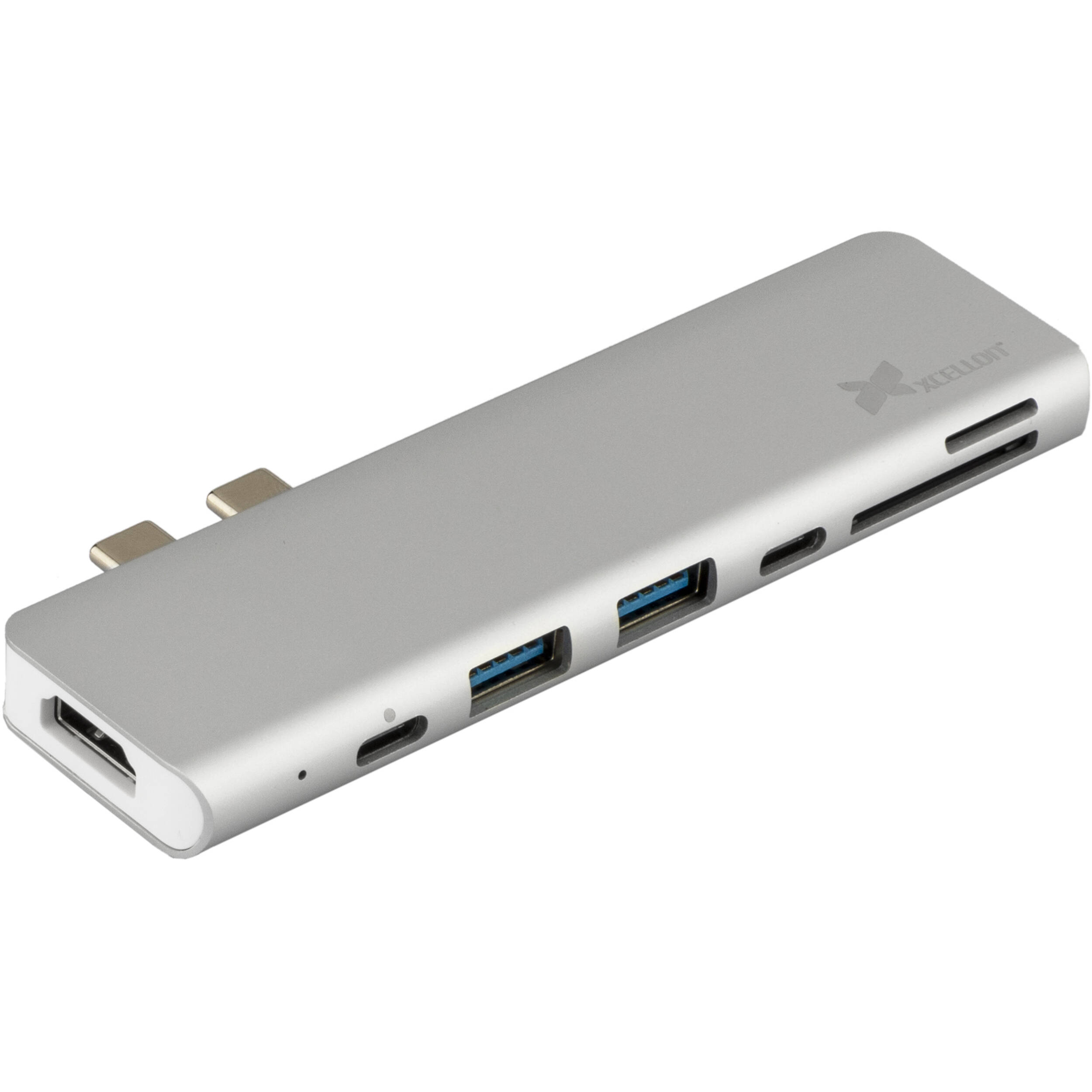 Xcellon Portside Dock for MacBook Pro & Air (Silver)