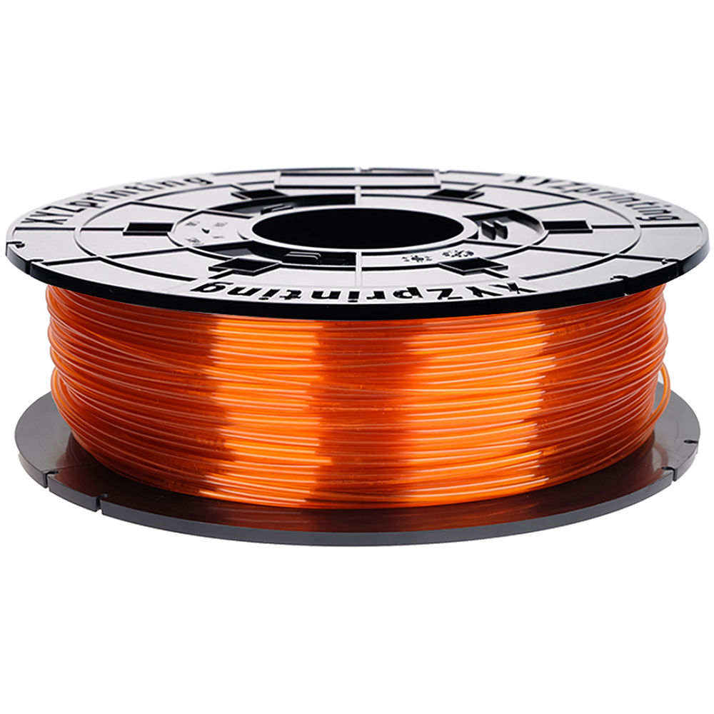 XYZprinting 1.75mm PETG-T Refill Filament (600g, Clear Tangerine)